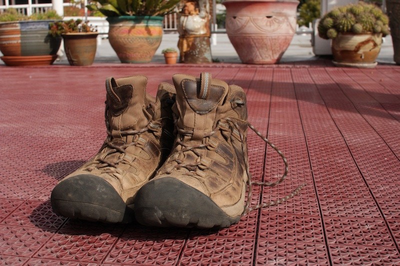 Keen Targhee II Mid Hiking Boots. Photo by Meg.