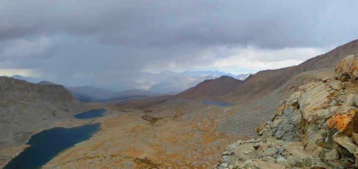 switchbacks on the south side of forester pass