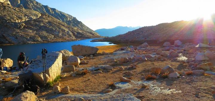 base camp at guitar lake